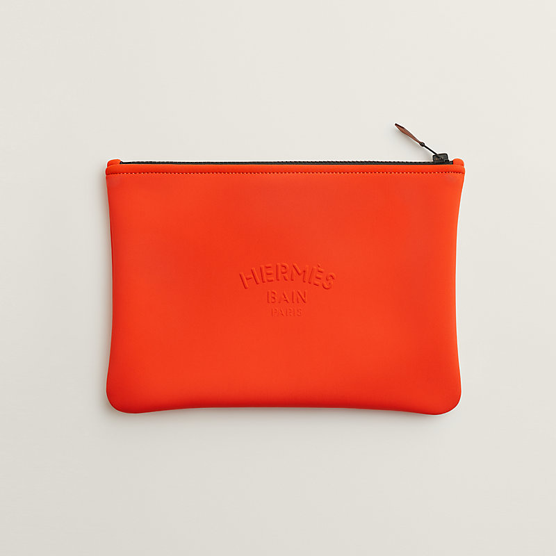 Neobain Maillon Marin case, medium model - Orange | Hermès USA